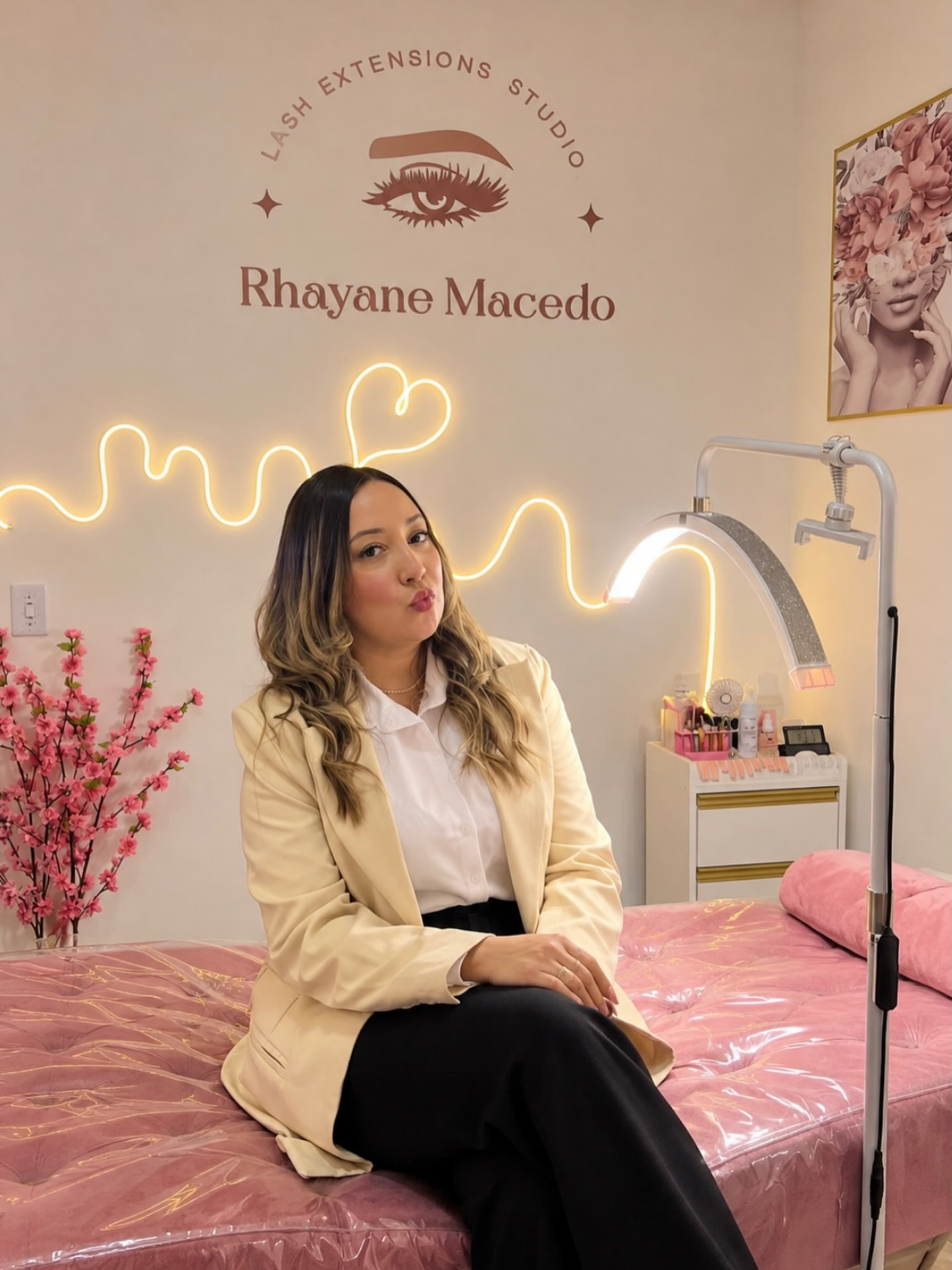 Rhayane Macedo em seu Studio